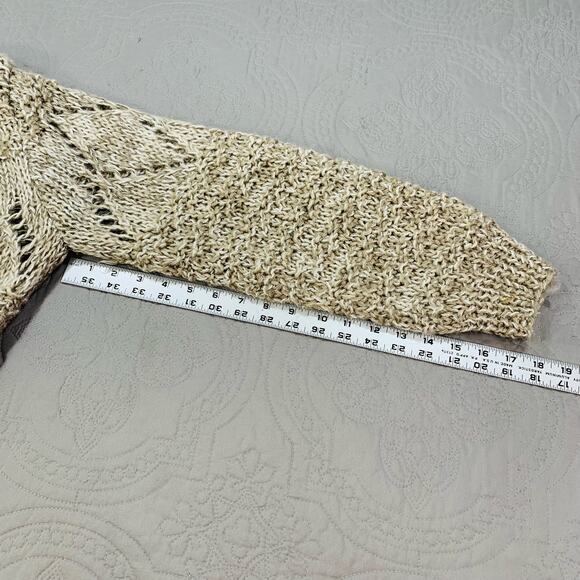 Vintage Tally Ho Sweater Womens Medium Diamond Pullover Baggy Knit Oversize - Picture 8 of 8